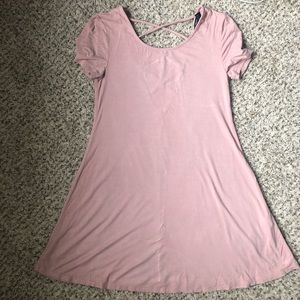 Pink T Shirt Dress